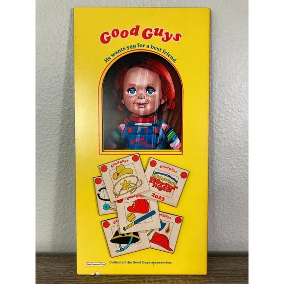 Universal Studios Halloween Horror‎ Nights 2023 HHN Chucky Good Guys Sign - Picture 3 of 10